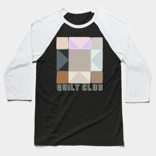 Quilt Club Abstract Sawtooth Baseball T-Shirt